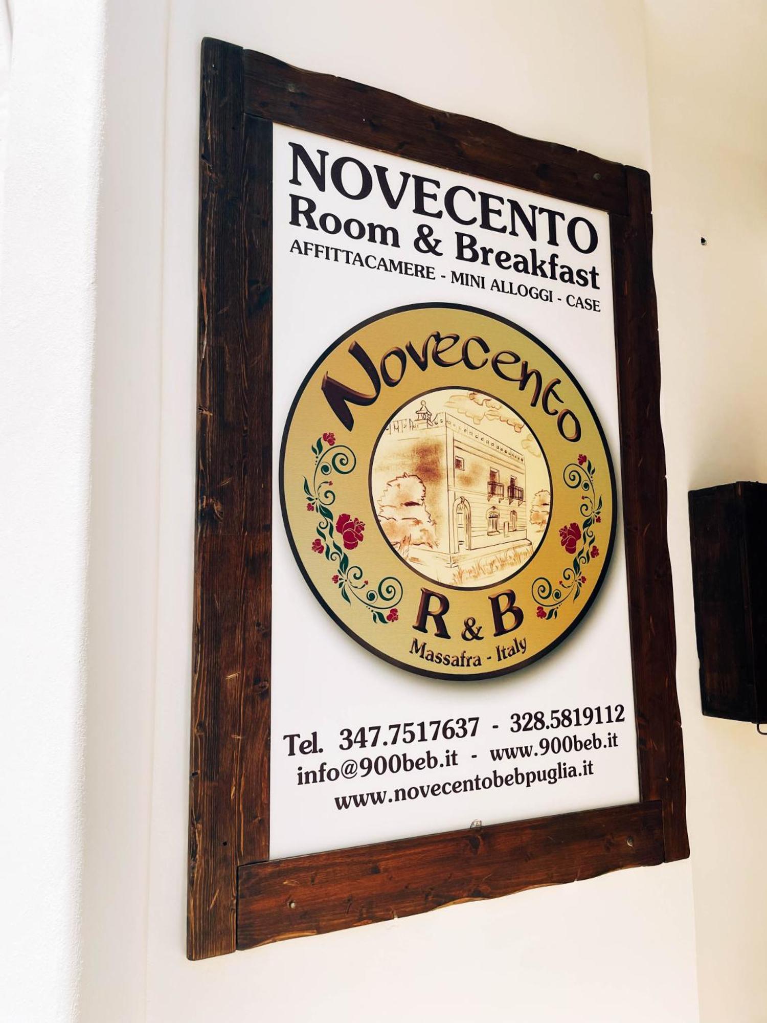 Novecento Room And Breakfast Puglia Massafra Kültér fotó
